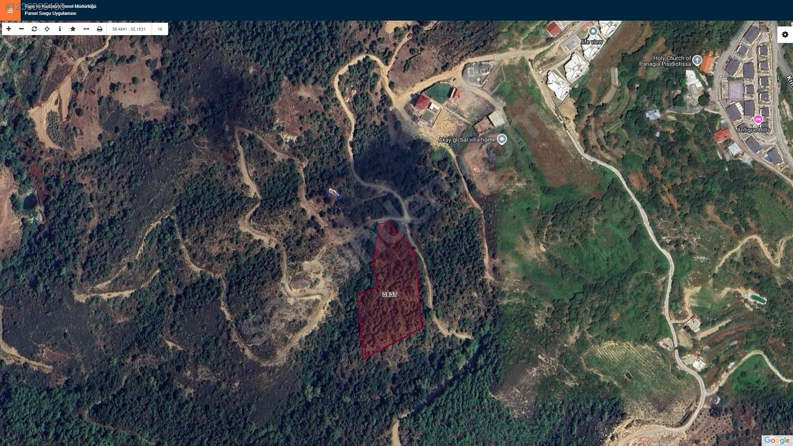 ALANYA MAHMUTLARDA DENİZ MANZARALI FIRSAT ARSA 191 M² - ANTALYA ALANYA fotoğraf 5